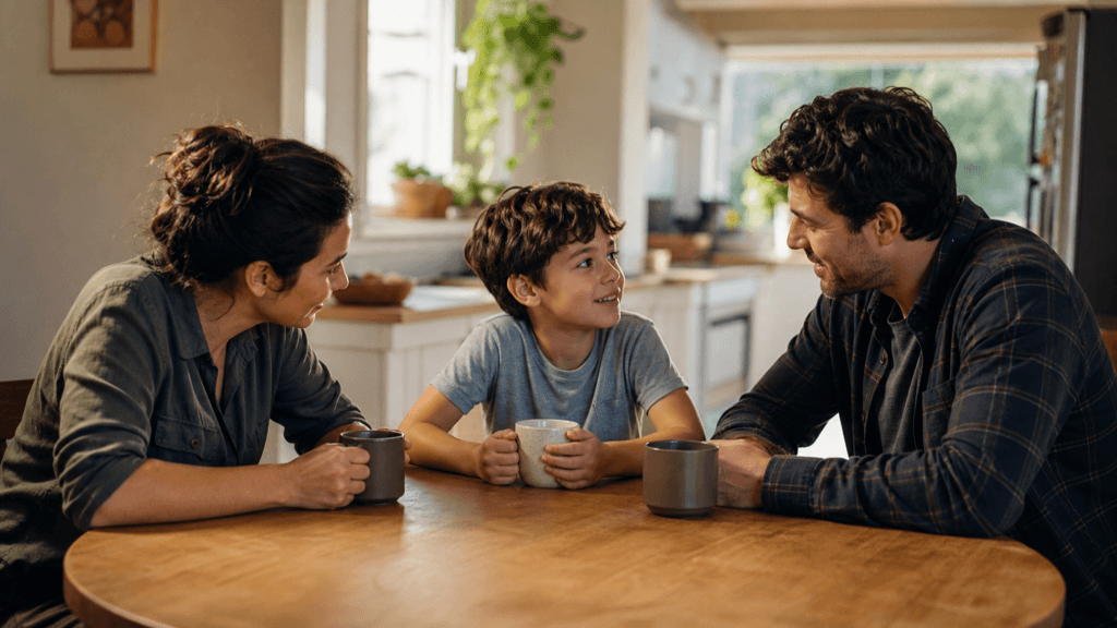 Centered family hero image for whole life insurance dividends article
